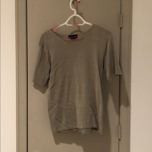 🍎100% Silk light Brown Top